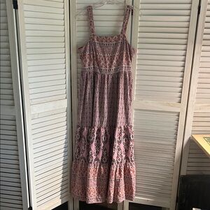 Knox Rose Pink floral Patterned Maxi Dress